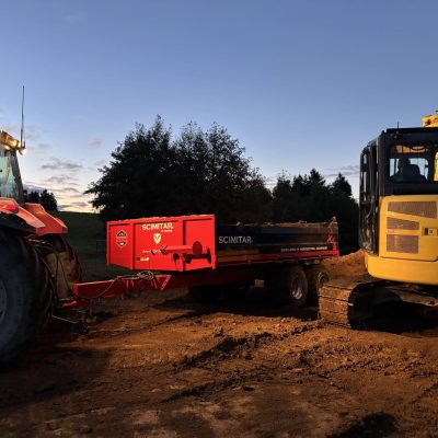 Scimitar 8 Tonne Tip Trailer