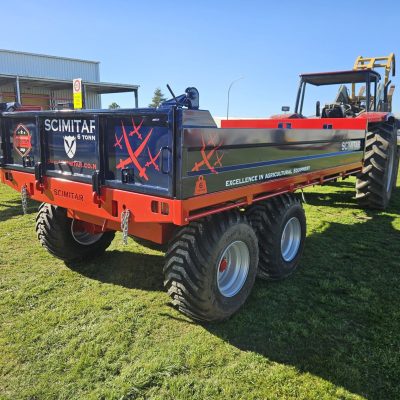 Scimitar 6 Tonne Tip Trailer