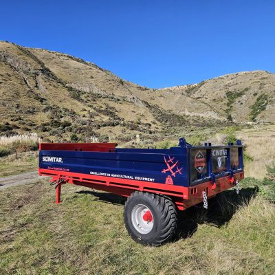 Scimitar 6 Tonne Tip Trailer