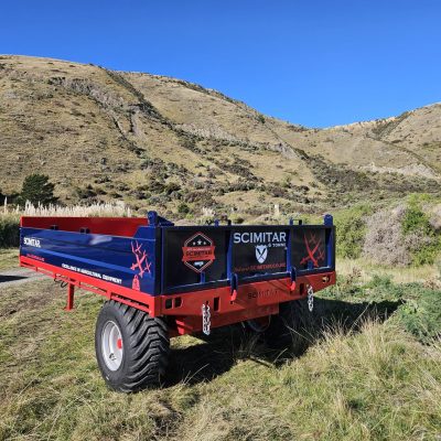 Scimitar 6 Tonne Tip Trailer