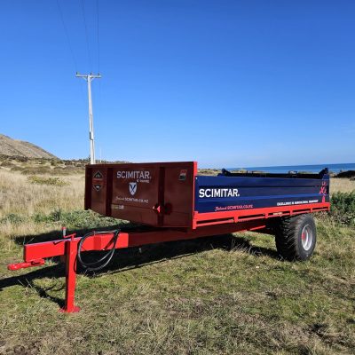 Scimitar 6 Tonne Tip Trailer