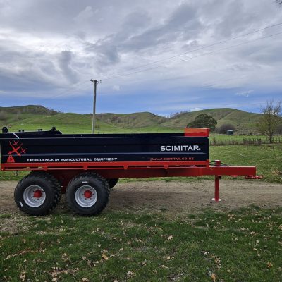 Scimitar 8 Tonne Tip Trailer